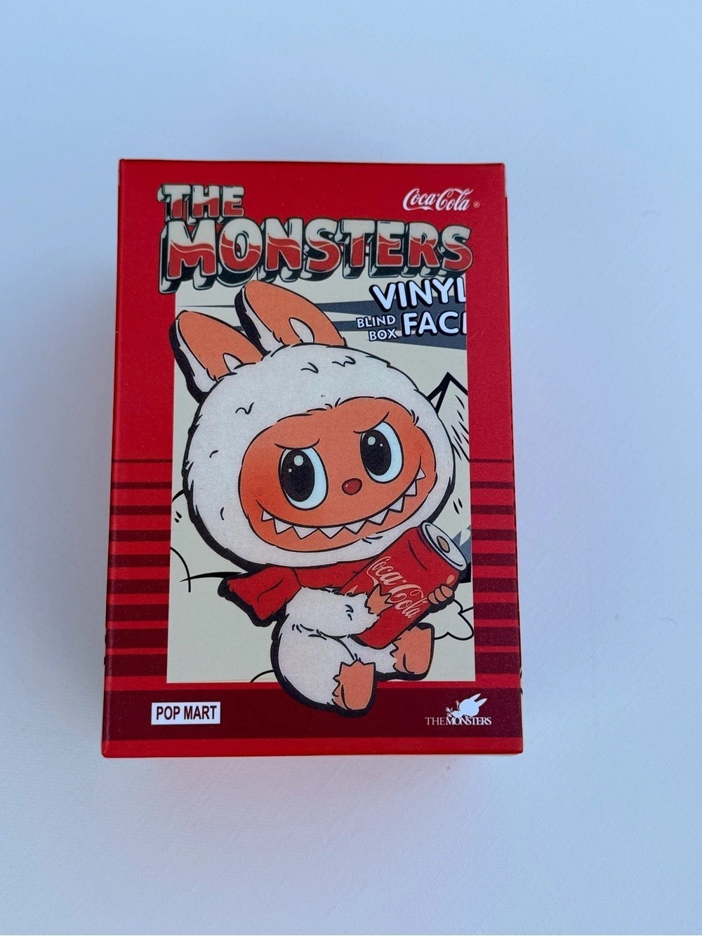 Pop Mart The Monsters LABUBU - Coca-Cola Series Red & White